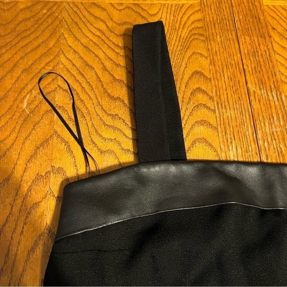Gucci Leather Trim Cropped Top in Black Sz 38 or XS - Picture 7 of 16
